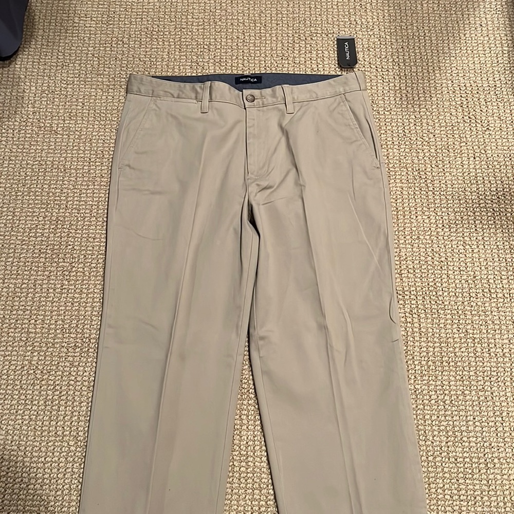 Mens Nautical Khaki Pants